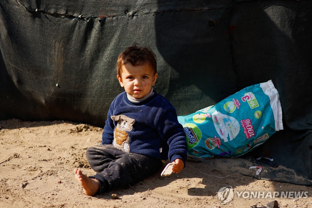 유엔 "가자지구 어린이 급성 영양실조 가파른 증가"