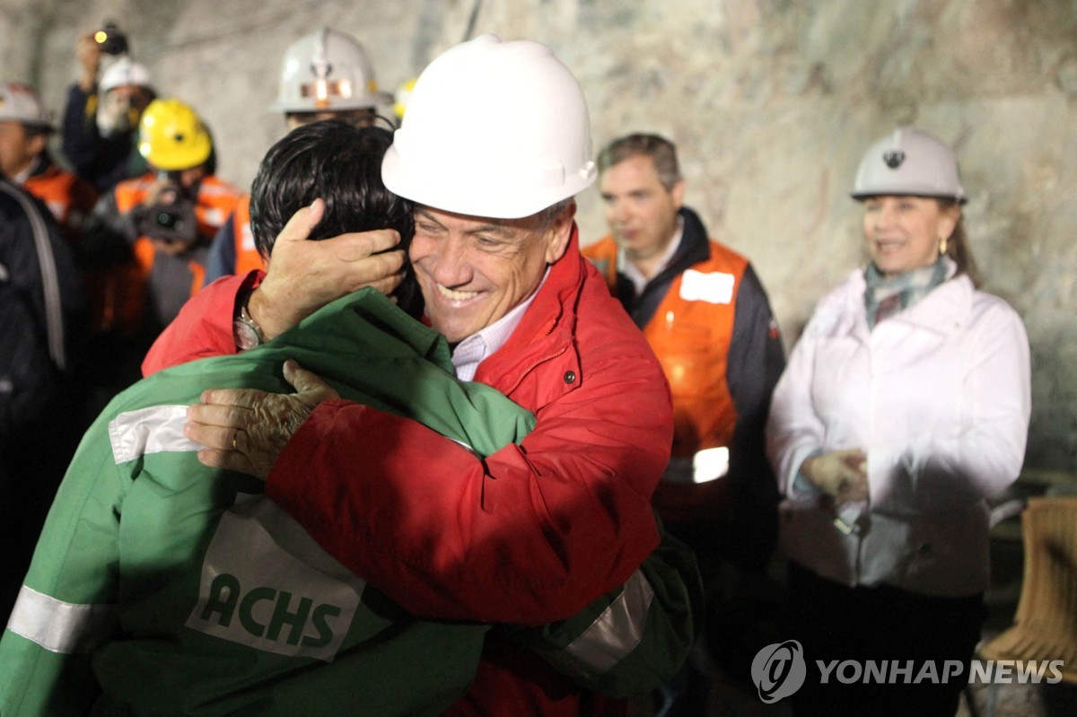 피녜라 전 칠레 대통령, 헬기 추락으로 별세…2차례 방한 인연(종합)