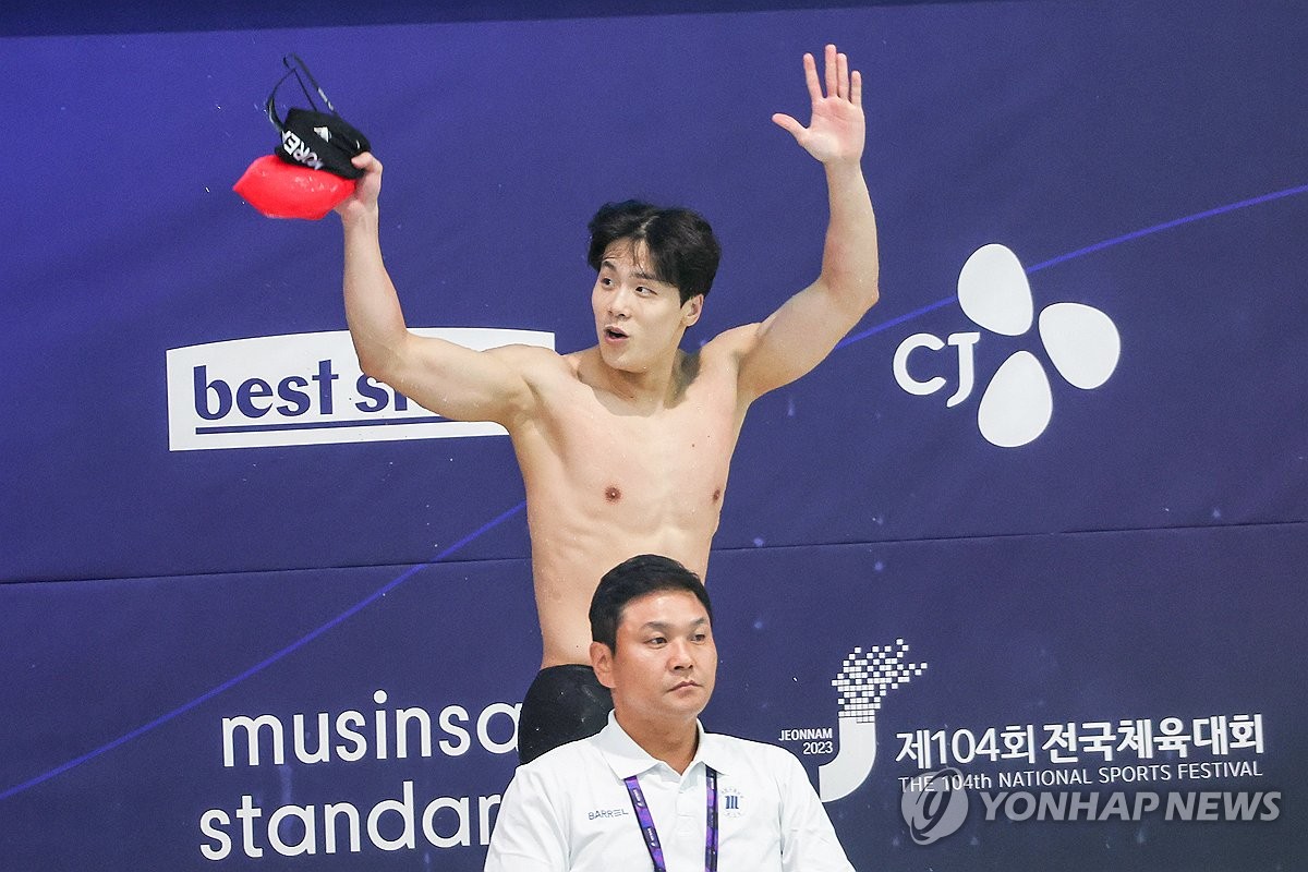 이주호, 한국 배영 역대 최고 5위…"올림픽에서는 더 높이"(종합)
