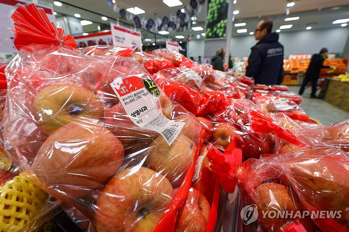 물가 상승률 2.8%로 둔화…과일 등 농산물은 '고공 행진'(종합2보)