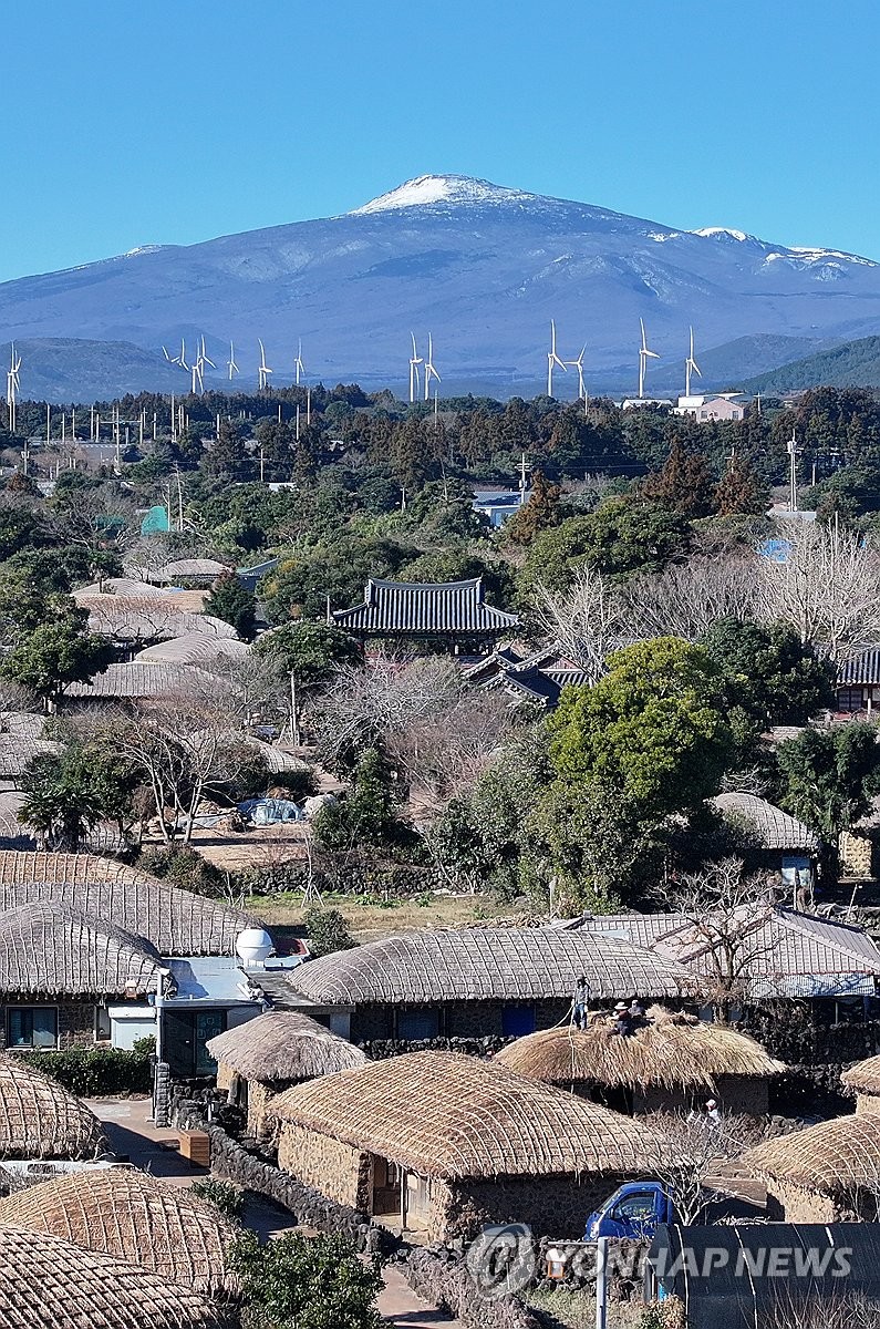 [다시! 제주문화] (78)사라져가는 제주 전통초가…장인들 "이제 은퇴 할 때"