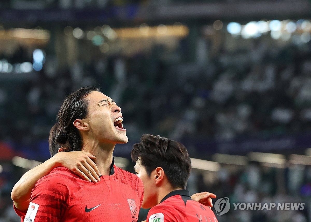 [아시안컵] 골 침묵 깬 조규성 "비난 여론? 진짜 하나도 신경 안 썼다"