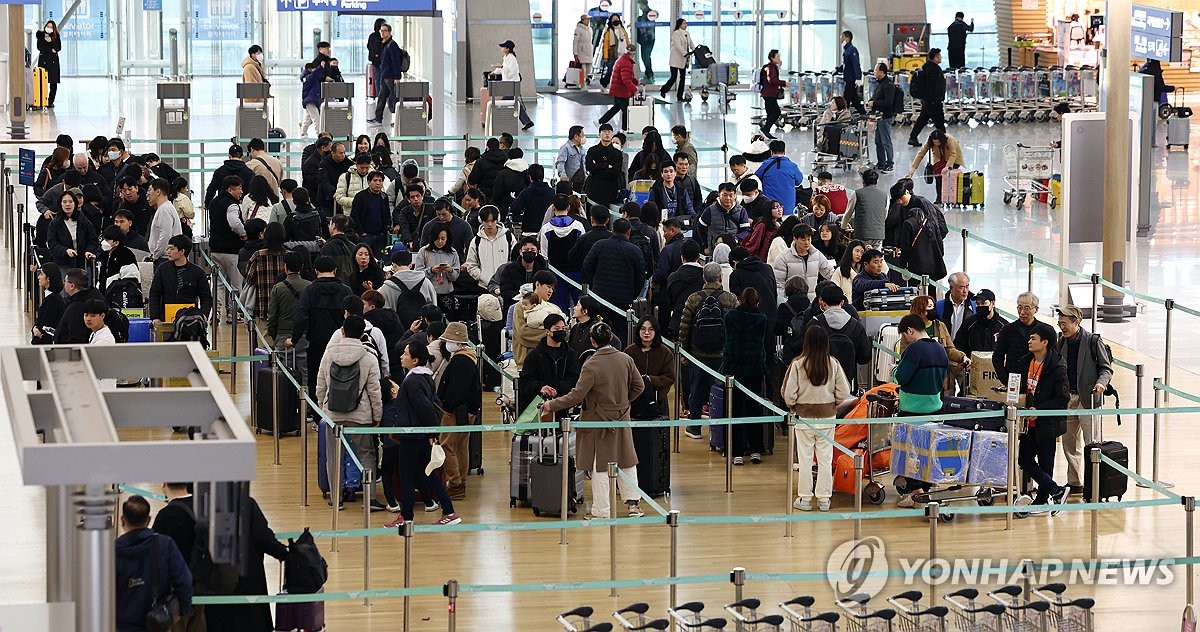 1월 국제선 항공여객 57% 증가…中노선 이용객 7배 '훌쩍'