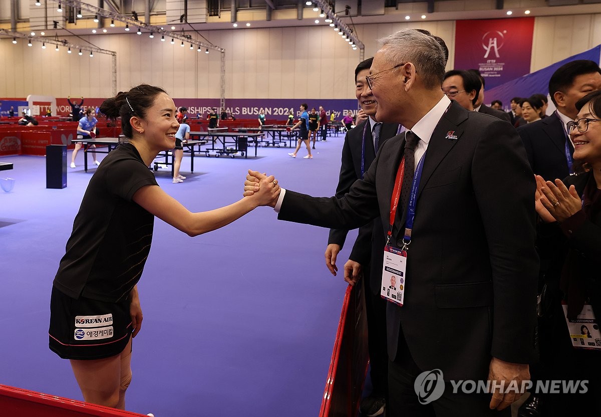 한국 남녀탁구, 부산 세계선수권 이틀째 나란히 '완벽승'