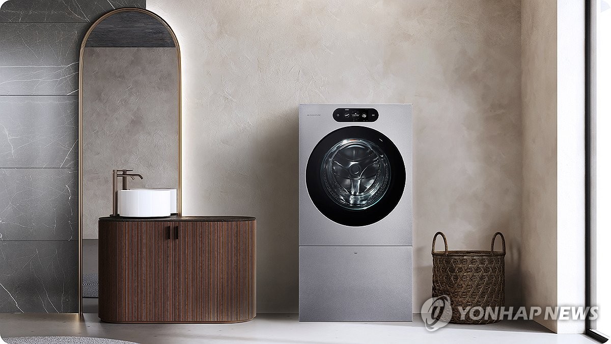 세탁·건조 하나로…막오른 삼성·LG '일체형 세탁건조기 경쟁'(종합)
