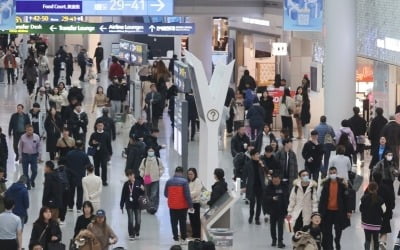 "이번 설은 못 내려가요!" 연휴 인천공항에 여행객 100만명 몰린다