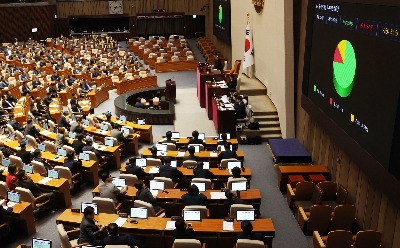 [속보] 국회, '전북 대신 비례 1석 축소' 총선 선거구 획정안 처리