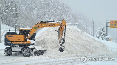 강원영동·경북북부 눈 그쳐…제주는 주말까지 비 계속