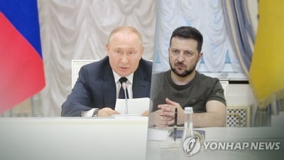 '전쟁 2년' 푸틴 "국가 영웅" 격려…젤렌스키는 군사지원 호소