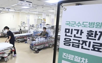 군 병원 응급실 개방 닷새째…민간인 총 32명 진료