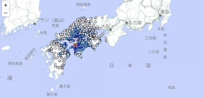 일본 시코쿠 에히메현서 규모 5.1 지진…"쓰나미 우려 없어"