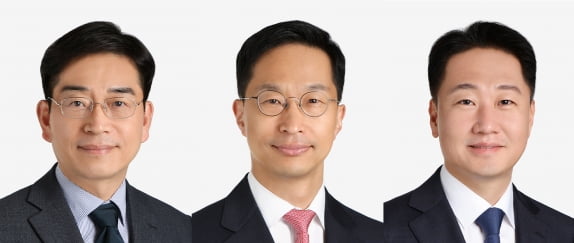 왼쪽부터 이동근, 황재호, 유성욱 법무법인 화우 변호사.