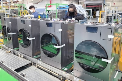 삼성 '세탁건조기' 흥행 심상찮다…"국내 생산라인 풀가동"