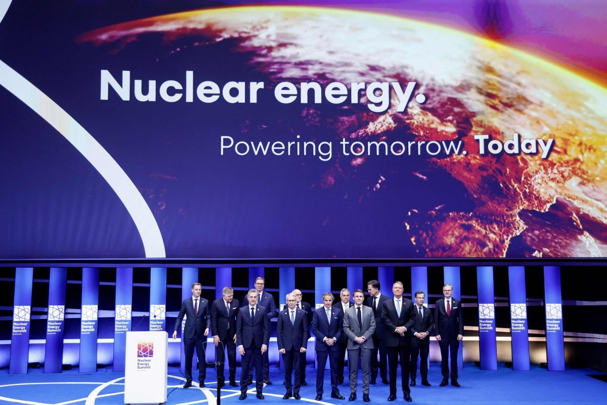 지난 3월 21일 벨기에 브뤼셀에서 열린 IAEA의 원자력정상회의. 사진=연합AFP