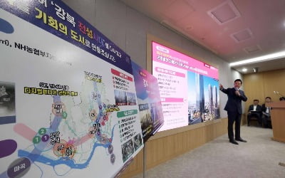 [포토] 강북권, 상업지역 총량제 푼다··· '다시, 강북 전성시대' 기자설명회