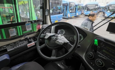 [포토] 서울 버스 파업 