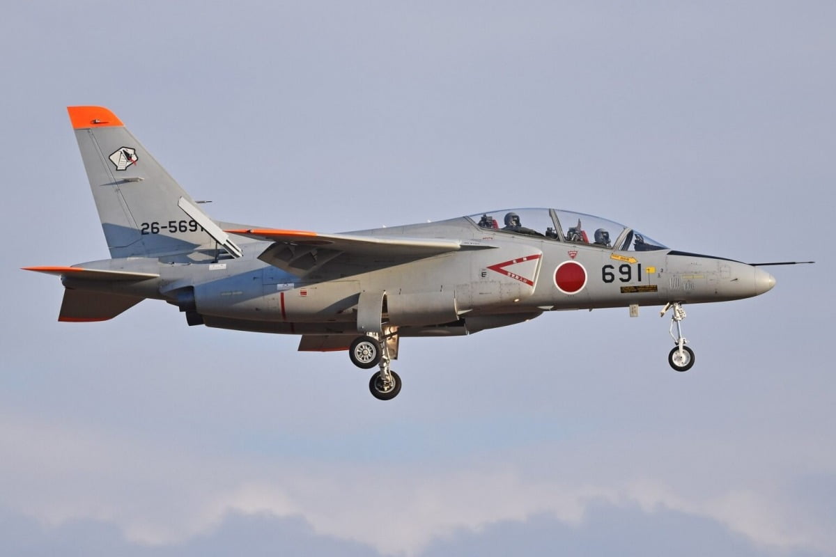 일본 항공자위대 훈련기 T-4/ 일본자위대 