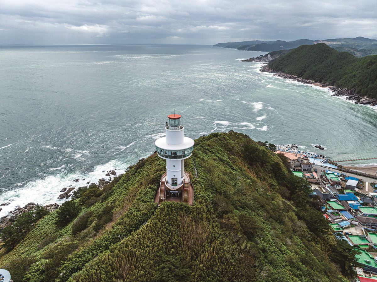 영덕 죽도산전망대(축산 등대)