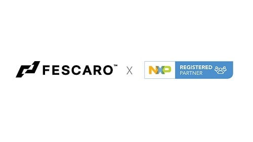 페스카로와 NXP 파트너 프로그램 로고 이미지