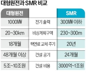 '반경 30㎞' 대형원전 규제 받던 SMR…美수준 230m로 확 낮춰