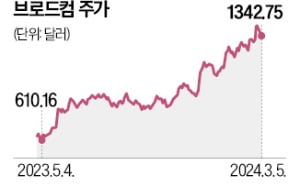 테슬라 제치고 TSMC 바짝 추격…브로드컴, 글로벌 시총 '톱10' 눈앞