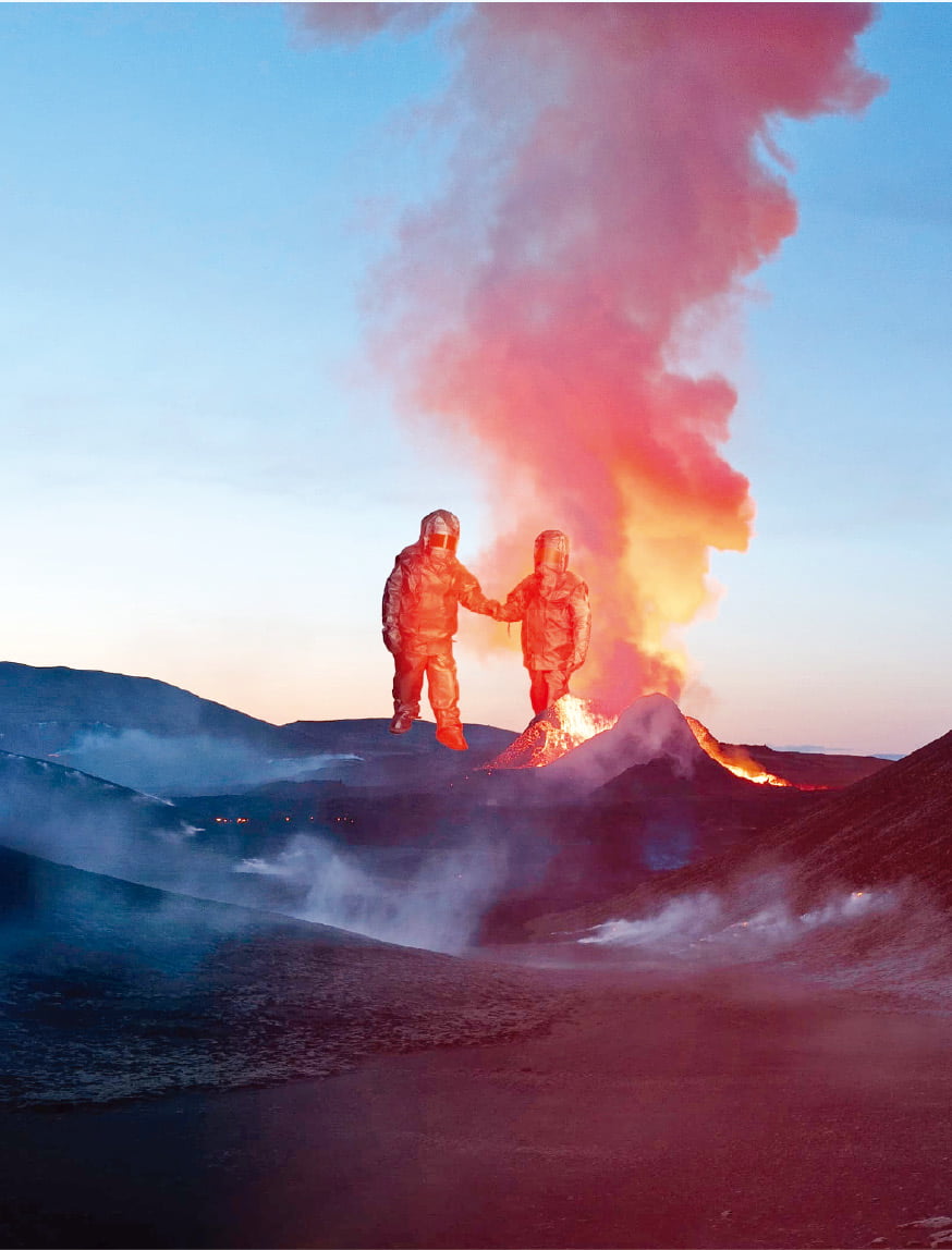  다큐멘터리 ‘화산만큼 사랑해’엔 화산학자 부부가 탐험한 세계 화산들이 등장한다 
   