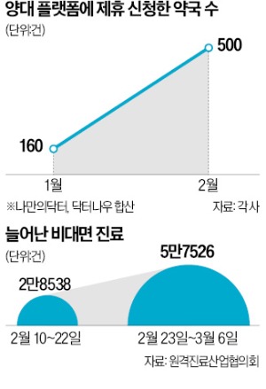 비대면 진료 올라탄 약국 "의사 공백이 기회"