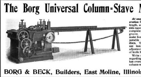 클러치를 최초 개발한 ‘보그 앤 벡’의 1908년 신문 광고. /권용주 교수 제공 