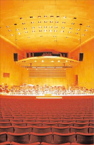 1249석 규모의 극장을 갖춘 예테보리 콘서트홀. 예테보리 콘서트홀 제공 
