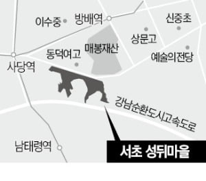 70년대 강남 이주민 정착 '성뒤마을', 1600가구 대단지로