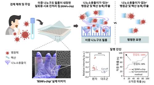 나노 소용돌이로 병원체·핵산 포획, 질병 조기 진단한다