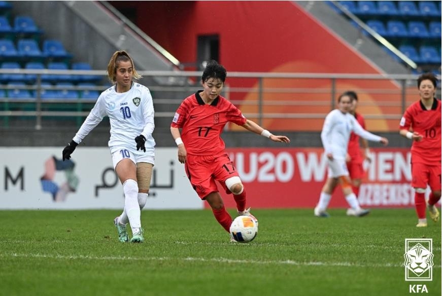 여자 U-20 축구대표팀, 아시안컵 준결승 진출…월드컵 본선행