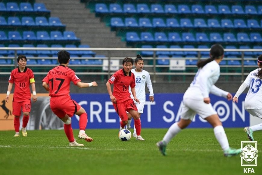 여자 U-20 축구대표팀, 아시안컵 준결승 진출…월드컵 본선행