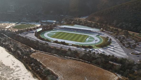 인제종합운동장 상반기 착공…2026년부터 육상대회 유치 가능