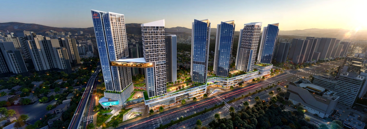 현대건설, 6천82억원 규모 성남 중2구역 재개발 수주