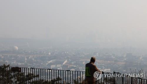 충남 서부·북부 9개 시·군 미세먼지주의보 발령