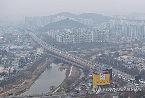 광주 미세먼지주의보 발령