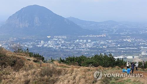 제주도남부중산간에 강풍주의보