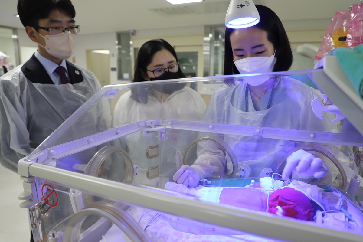 계명대 동산병원서 제왕절개로 세쌍둥이 탄생…"산모도 건강해"