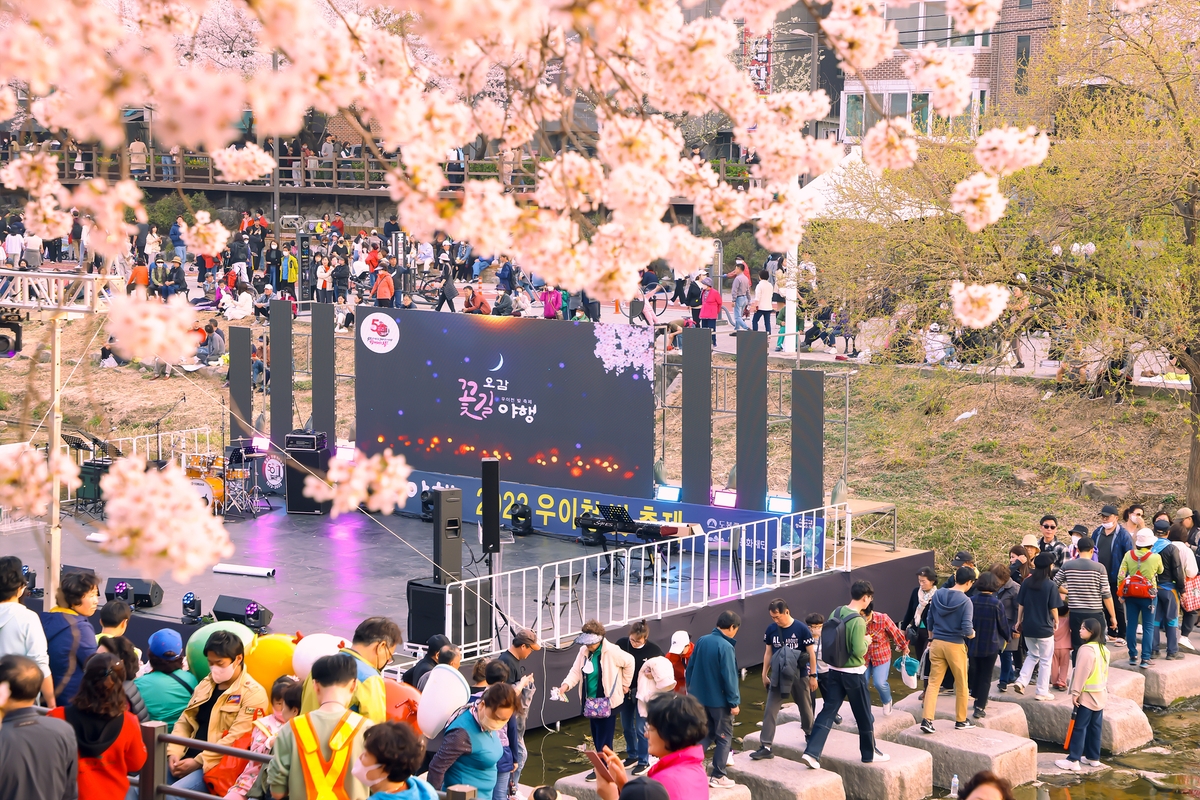 돌아온 벚꽃 시즌…27∼31일 '도봉 벚꽃축제'
