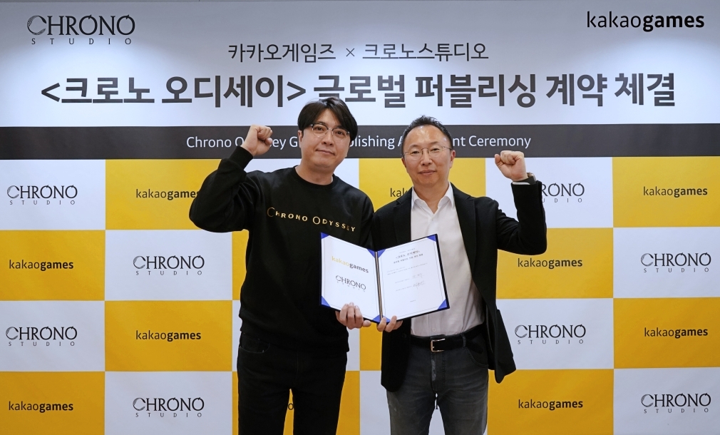 카카오게임즈, MMORPG '크로노 오디세이' 퍼블리싱 계약