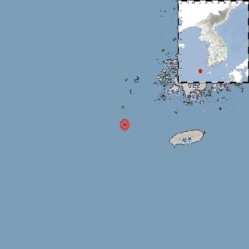 기상청 "전남 흑산도 남남서쪽 바다서 2.4 지진…피해 없을 듯"