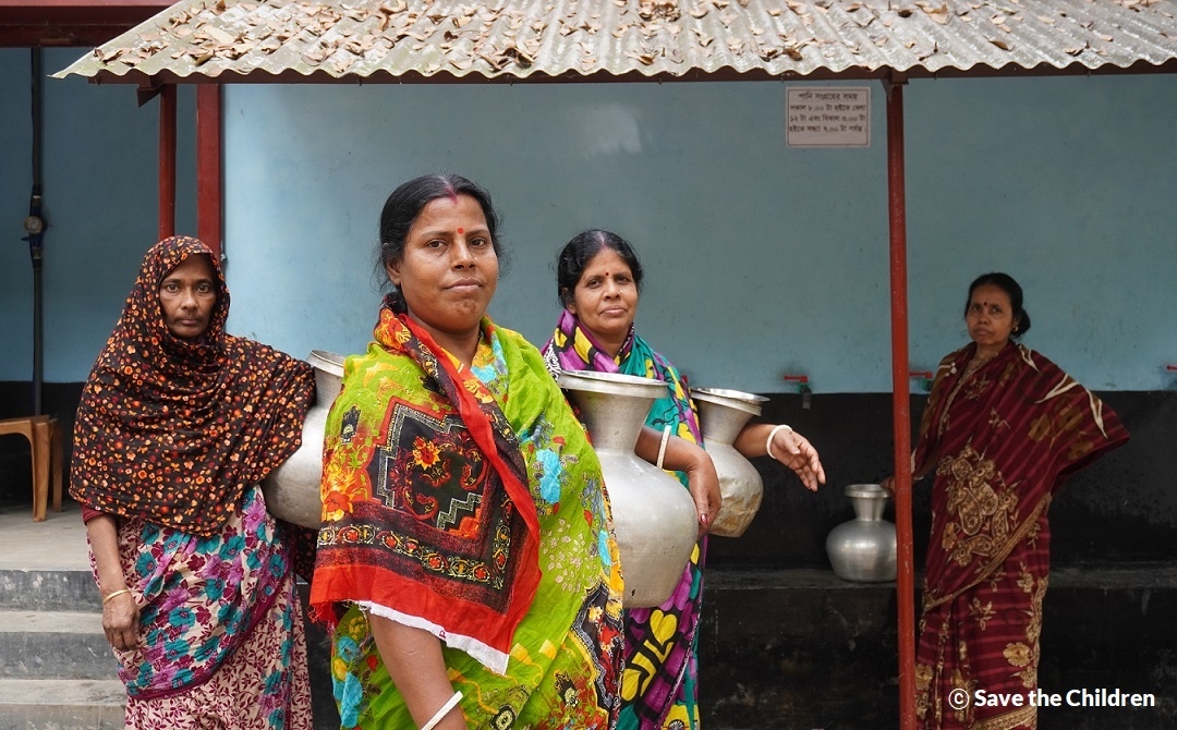 세이브더칠드런, 방글라데시서 '탄소저감 식수시설 지원' 사업