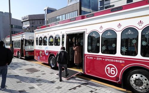 춘천 통학급행버스 하루평균 390명 이용…초기보다 4배 증가