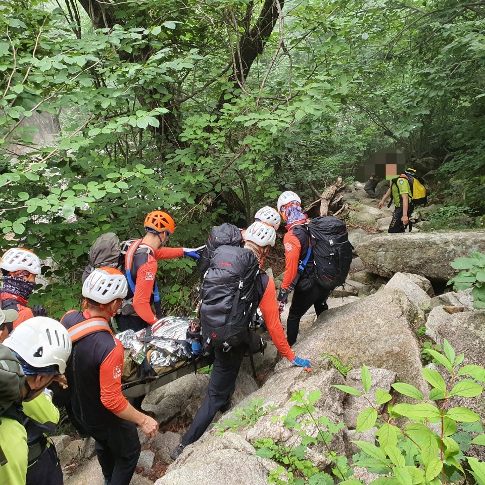 강원서 산악사고 꾸준히 증가…설악산서 중상·사망자 가장 많아