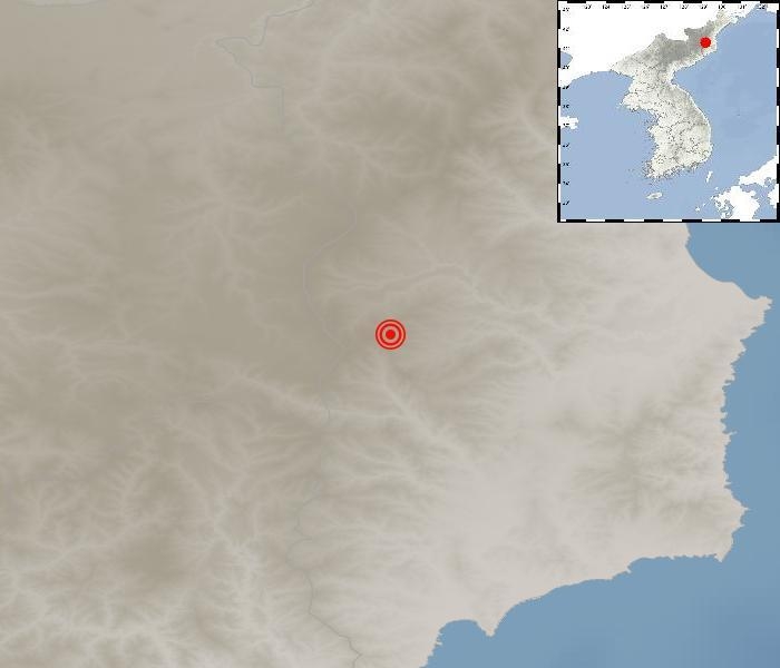 기상청 "북한 함경북도 길주 북북서쪽서 2.7 지진…자연지진"