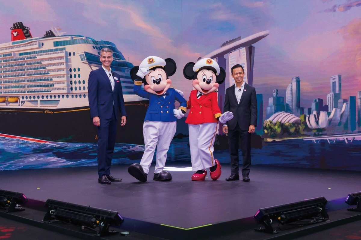 싱가포르를 모항으로 하는 디즈니 크루즈 라인이 2025년 개항한다. 사진=디즈니