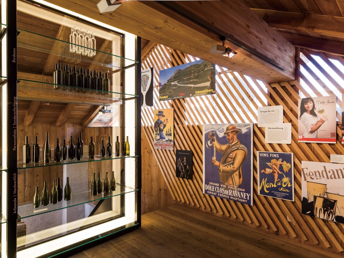 발레주 와인의 역사를 한눈에 볼 수 있는 와인 박물관./협조=스위스관광청