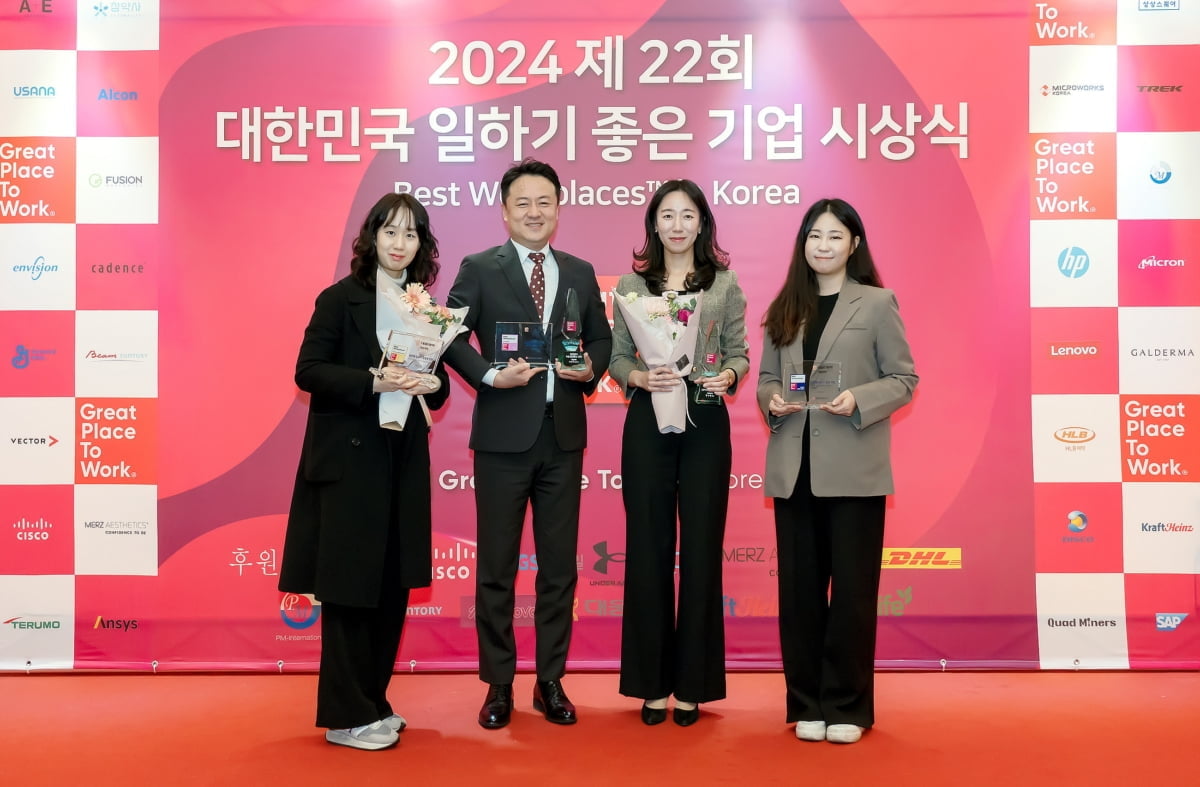 대웅제약, GPTW 선정 '글로벌 ESG 인권경영 인증' 수상