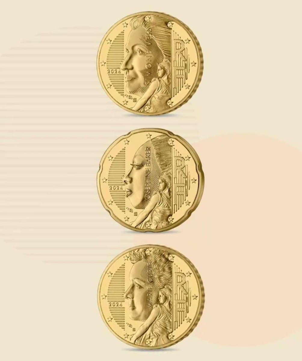 여성 위인 3인, 프랑스 동전에…마리 퀴리 등